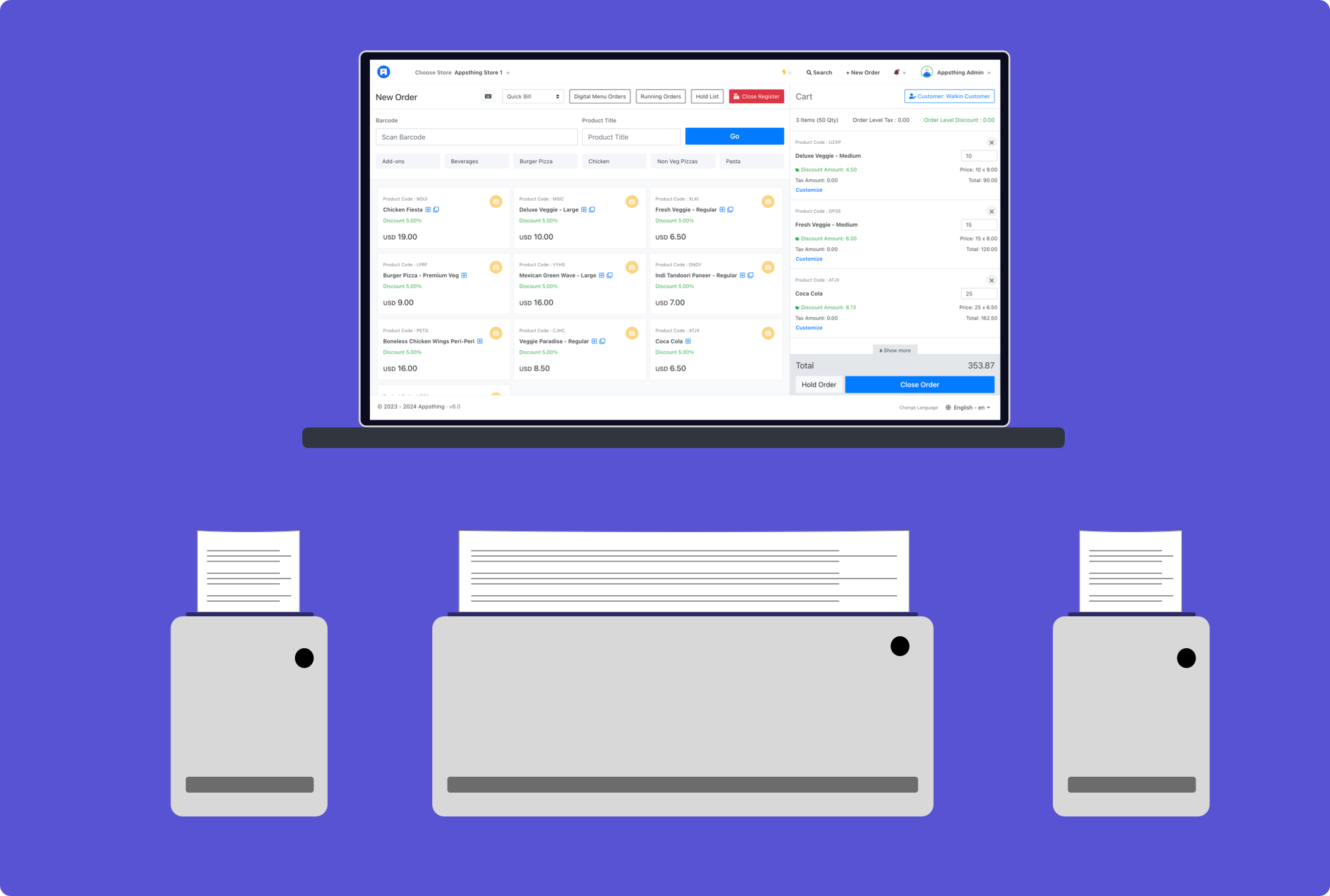 Multiple Printer Support